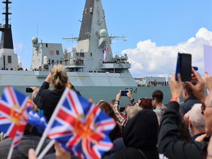 HMS Diamond D34 | Photo Print | Framed Print | Type 45 | Destroyer | Royal Navy