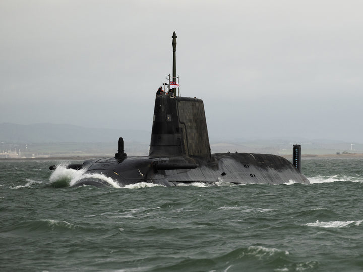 HMS Anson S123 Submarine | Photo Print | Framed Print | Astute Class | Royal Navy