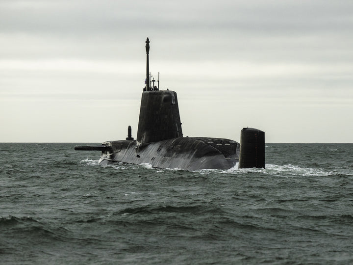 HMS Anson S123 Submarine | Photo Print | Framed Print | Astute Class | Royal Navy