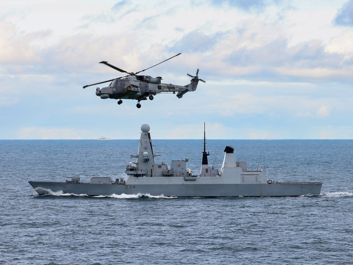 HMS Diamond D34 | Photo Print | Framed Print | Type 45 | Destroyer | Royal Navy