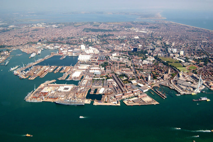 HMNB Portsmouth  | Photo Print | Framed Print | Poster | Dockyard | Royal Navy