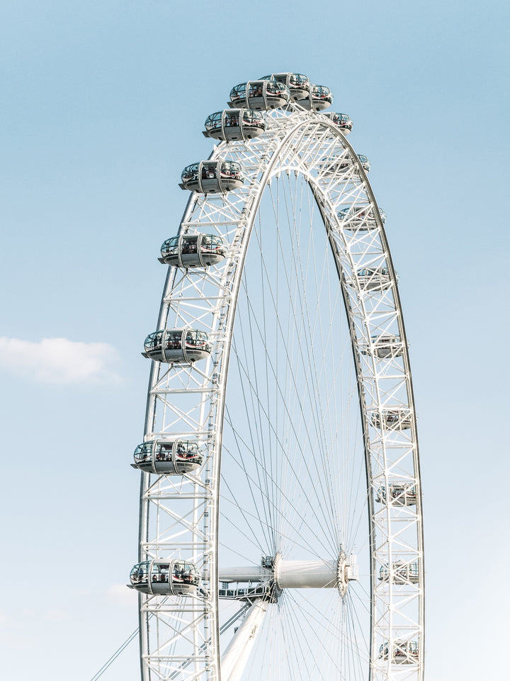 London eye on the river thames london Photo Print - Canvas - Framed Photo Print - Hampshire Prints