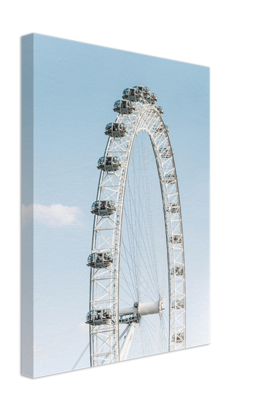 London eye on the river thames london Photo Print - Canvas - Framed Photo Print - Hampshire Prints