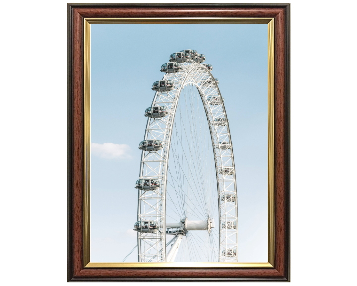 London eye on the river thames london Photo Print - Canvas - Framed Photo Print - Hampshire Prints