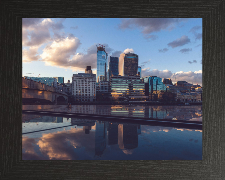 The Walkie Talkie building reflections London Photo Print - Canvas - Framed Photo Print - Hampshire Prints