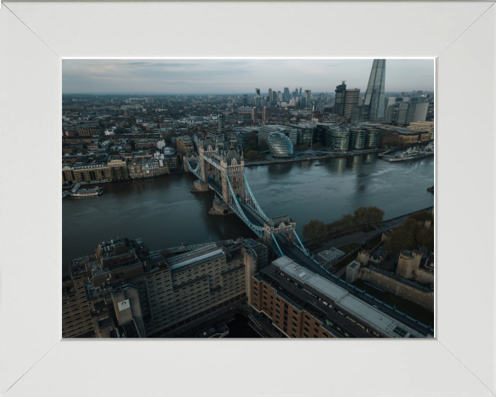 Tower Bridge London from above Photo Print - Canvas - Framed Photo Print - Hampshire Prints
