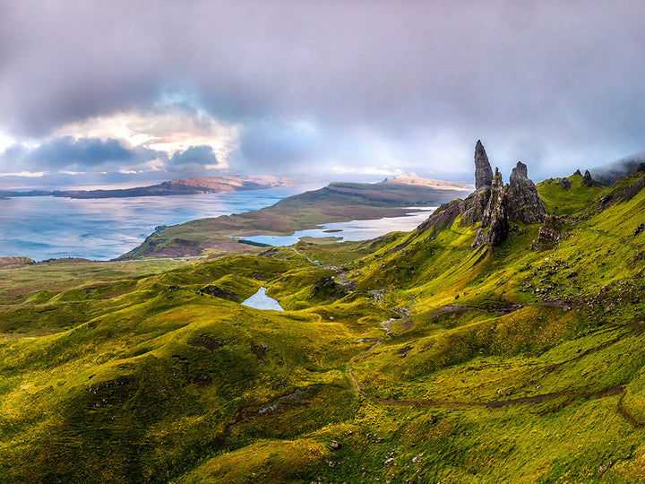 old man of storr Isle of Skye Scotland Photo Print - Canvas - Framed Photo Print - Hampshire Prints