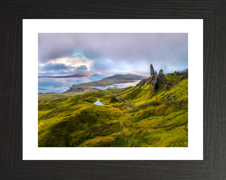 old man of storr Isle of Skye Scotland Photo Print - Canvas - Framed Photo Print - Hampshire Prints