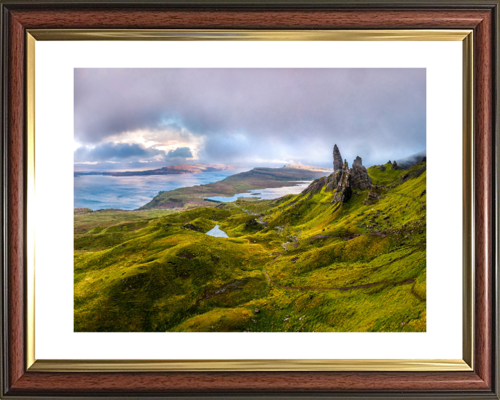 old man of storr Isle of Skye Scotland Photo Print - Canvas - Framed Photo Print - Hampshire Prints