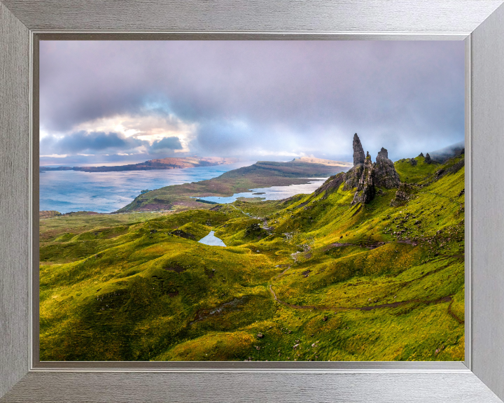 old man of storr Isle of Skye Scotland Photo Print - Canvas - Framed Photo Print - Hampshire Prints