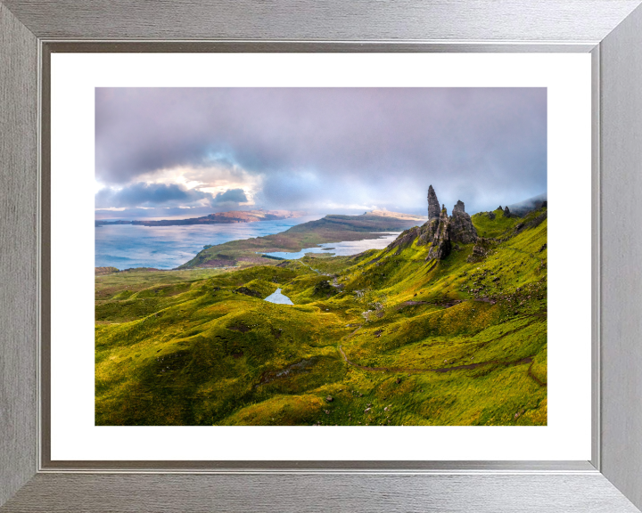 old man of storr Isle of Skye Scotland Photo Print - Canvas - Framed Photo Print - Hampshire Prints