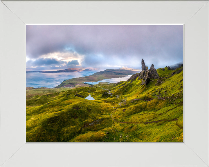 old man of storr Isle of Skye Scotland Photo Print - Canvas - Framed Photo Print - Hampshire Prints