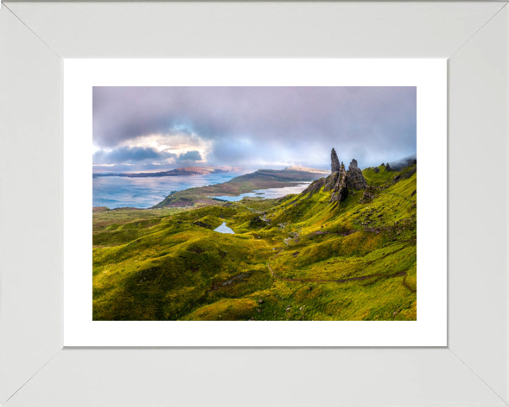 old man of storr Isle of Skye Scotland Photo Print - Canvas - Framed Photo Print - Hampshire Prints