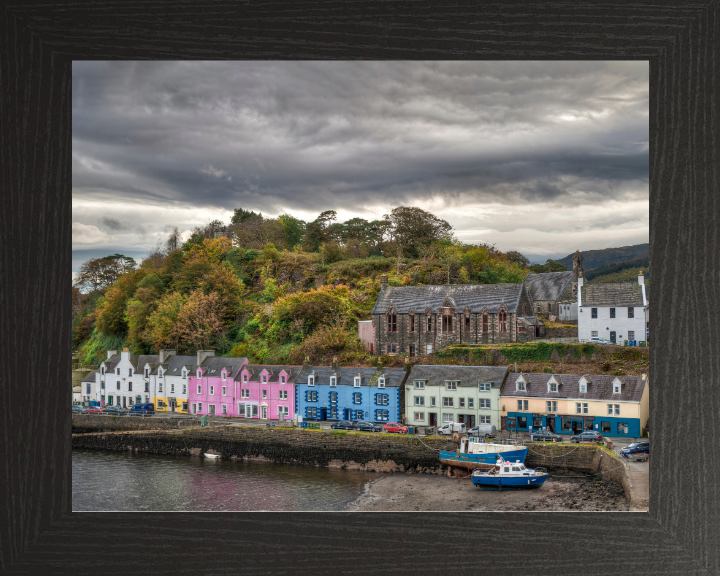 Portree capital of the isle of Skye Scotland Photo Print - Canvas - Framed Photo Print - Hampshire Prints