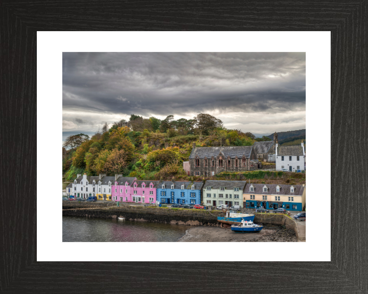 Portree capital of the isle of Skye Scotland Photo Print - Canvas - Framed Photo Print - Hampshire Prints