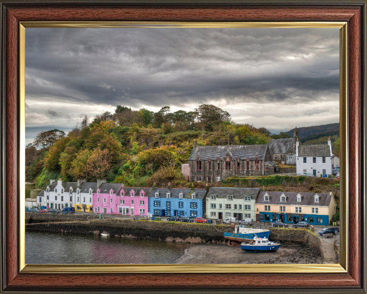 Portree capital of the isle of Skye Scotland Photo Print - Canvas - Framed Photo Print - Hampshire Prints