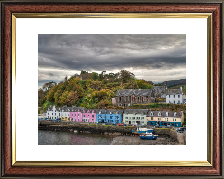 Portree capital of the isle of Skye Scotland Photo Print - Canvas - Framed Photo Print - Hampshire Prints