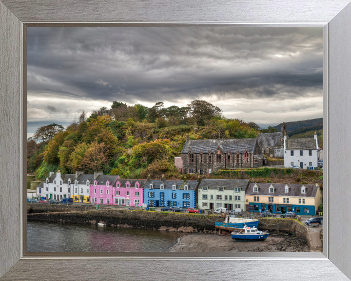 Portree capital of the isle of Skye Scotland Photo Print - Canvas - Framed Photo Print - Hampshire Prints