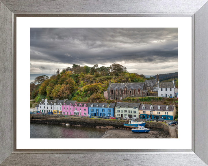 Portree capital of the isle of Skye Scotland Photo Print - Canvas - Framed Photo Print - Hampshire Prints