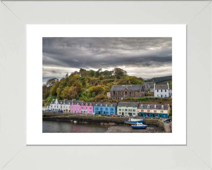 Portree capital of the isle of Skye Scotland Photo Print - Canvas - Framed Photo Print - Hampshire Prints