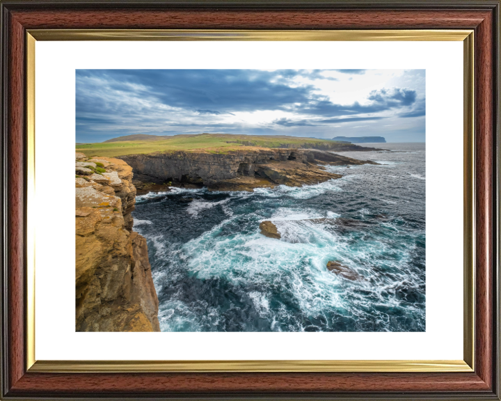 Yesnaby cliffs Orkney Scotland Photo Print - Canvas - Framed Photo Print - Hampshire Prints