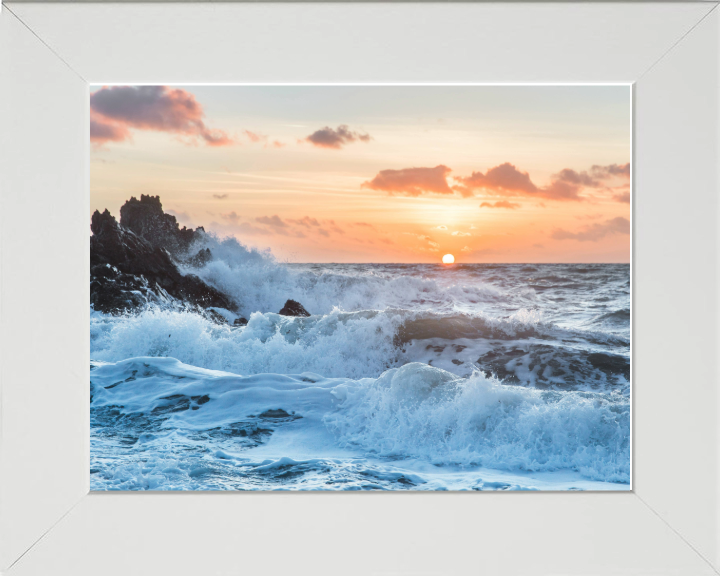 Isle of skye coast Scotland at sunset Photo Print - Canvas - Framed Photo Print - Hampshire Prints
