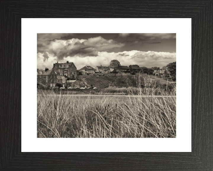 Alnmouth Northumberland Black and white Photo Print - Canvas - Framed Photo Print - Hampshire Prints