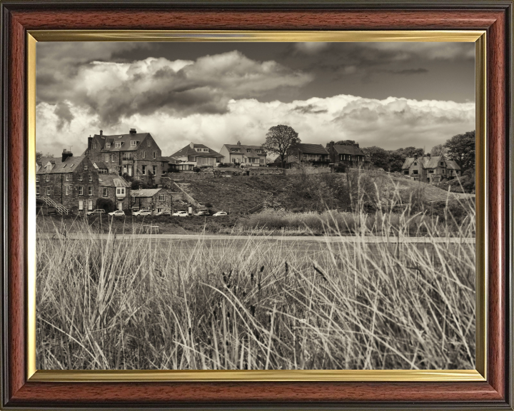 Alnmouth Northumberland Black and white Photo Print - Canvas - Framed Photo Print - Hampshire Prints