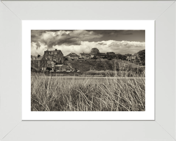 Alnmouth Northumberland Black and white Photo Print - Canvas - Framed Photo Print - Hampshire Prints