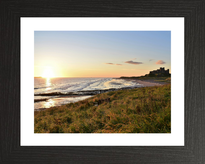 Bamburgh Castle northumberland Photo Print - Canvas - Framed Photo Print - Hampshire Prints