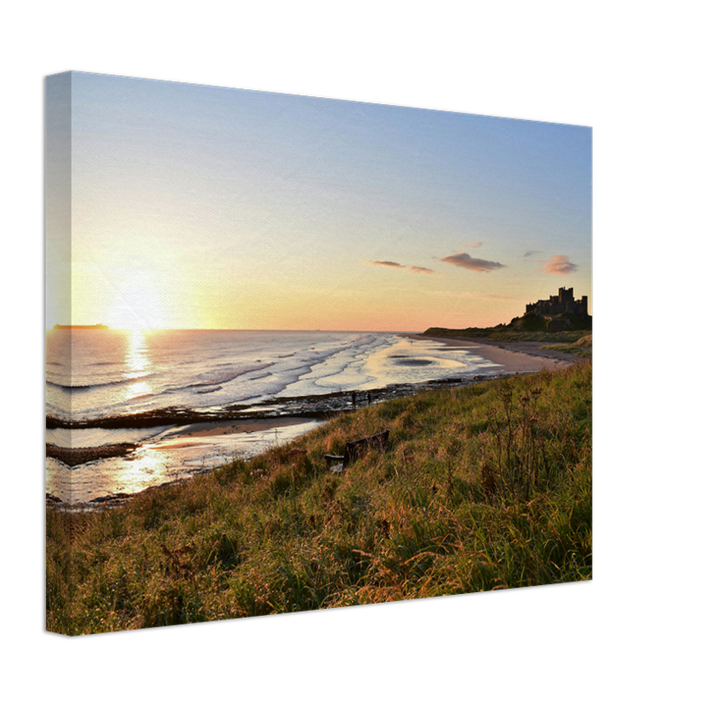 Bamburgh Castle northumberland Photo Print - Canvas - Framed Photo Print - Hampshire Prints