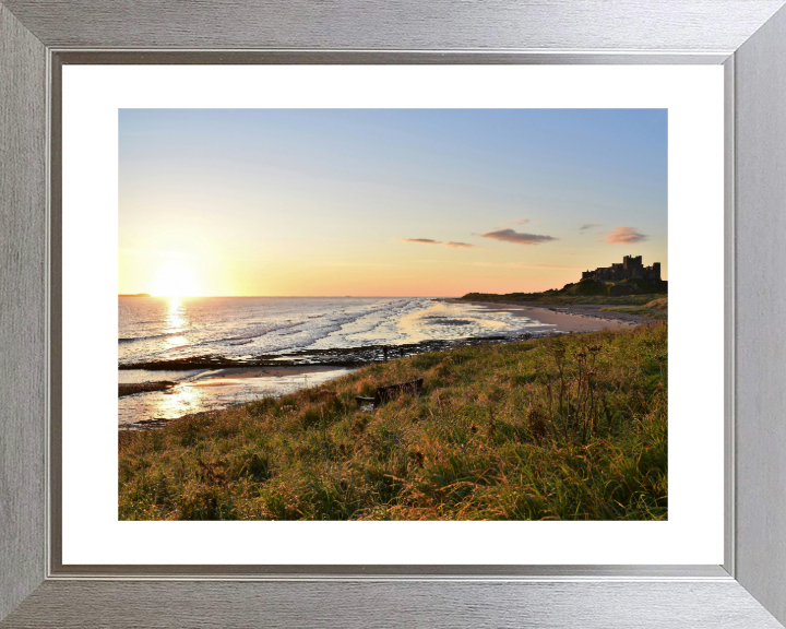 Bamburgh Castle northumberland Photo Print - Canvas - Framed Photo Print - Hampshire Prints