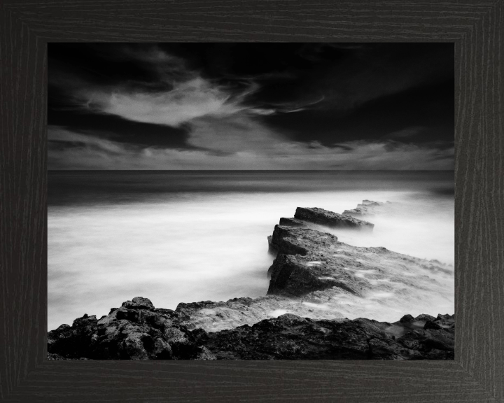 Coastline at Chathill Ellingham Northumberland Photo Print - Canvas - Framed Photo Print - Hampshire Prints