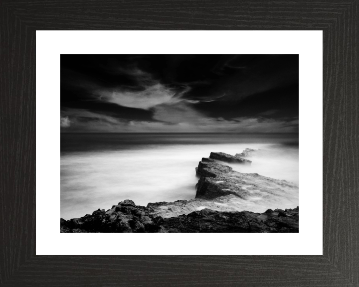 Coastline at Chathill Ellingham Northumberland Photo Print - Canvas - Framed Photo Print - Hampshire Prints