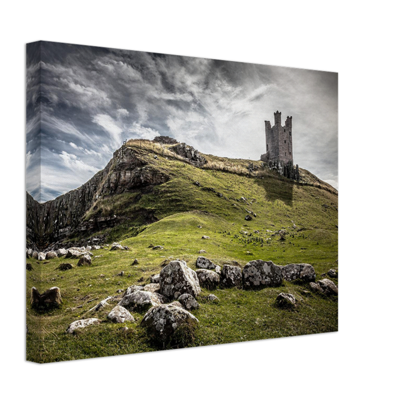 Dunstanburgh Castle Northumberland Photo Print - Canvas - Framed Photo Print - Hampshire Prints