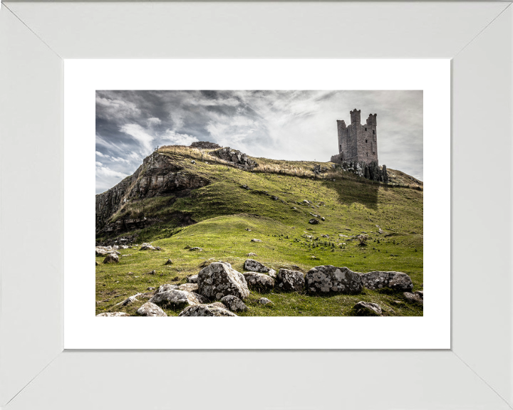 Dunstanburgh Castle Northumberland Photo Print - Canvas - Framed Photo Print - Hampshire Prints