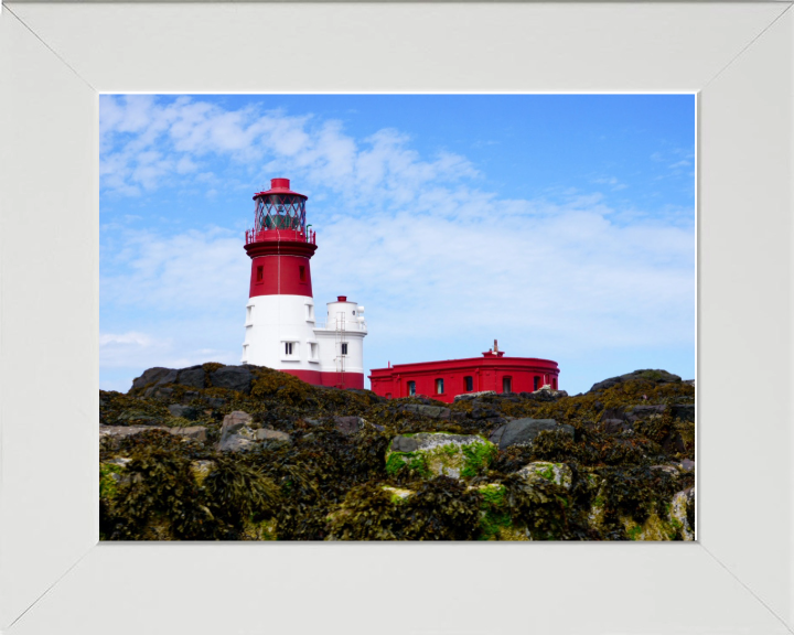 Longstone Lighthouse Northumberland Photo Print - Canvas - Framed Photo Print - Hampshire Prints