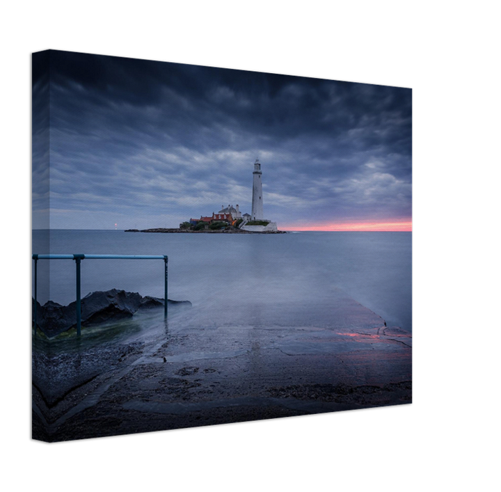 St Marys Lighthouse Whitley Bay Northumberland Photo Print - Canvas - Framed Photo Print - Hampshire Prints