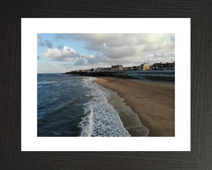 Whitley Bay beach northumberland Photo Print - Canvas - Framed Photo Print - Hampshire Prints