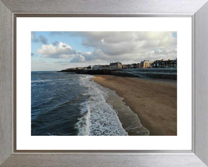 Whitley Bay beach northumberland Photo Print - Canvas - Framed Photo Print - Hampshire Prints