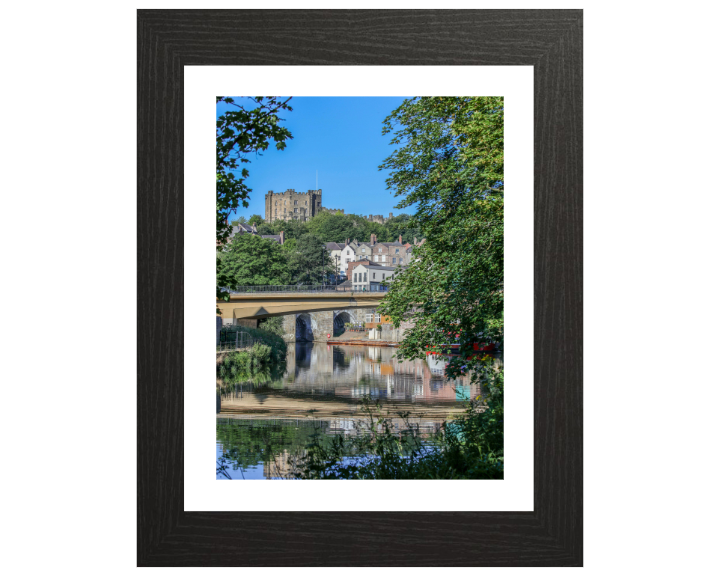 Durham castle from riverside Northumberland Photo Print - Canvas - Framed Photo Print - Hampshire Prints