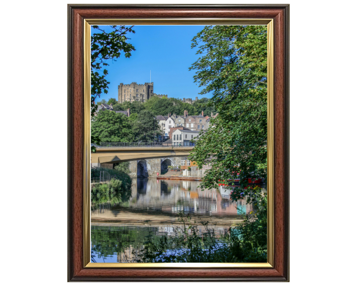 Durham castle from riverside Northumberland Photo Print - Canvas - Framed Photo Print - Hampshire Prints