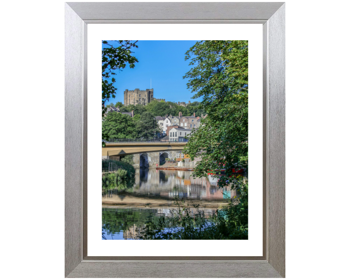 Durham castle from riverside Northumberland Photo Print - Canvas - Framed Photo Print - Hampshire Prints