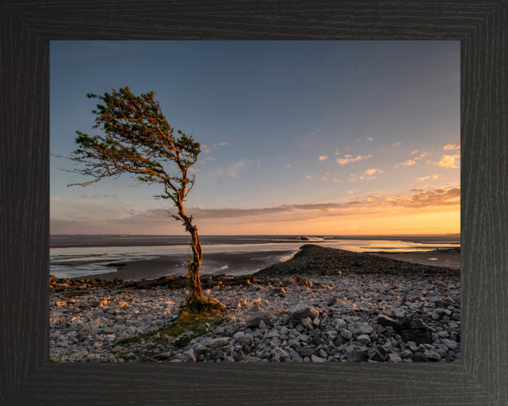 Jenny Browns Point Lancashire at sunset Photo Print - Canvas - Framed Photo Print - Hampshire Prints