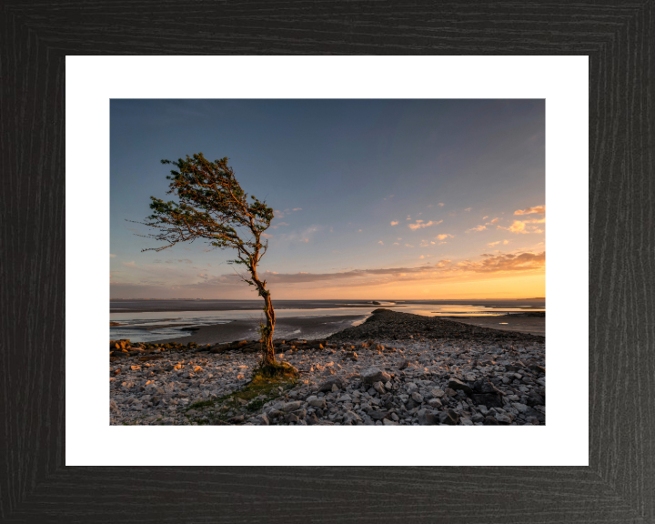 Jenny Browns Point Lancashire at sunset Photo Print - Canvas - Framed Photo Print - Hampshire Prints