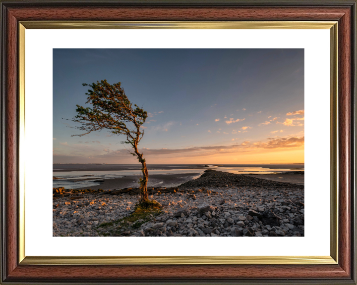 Jenny Browns Point Lancashire at sunset Photo Print - Canvas - Framed Photo Print - Hampshire Prints