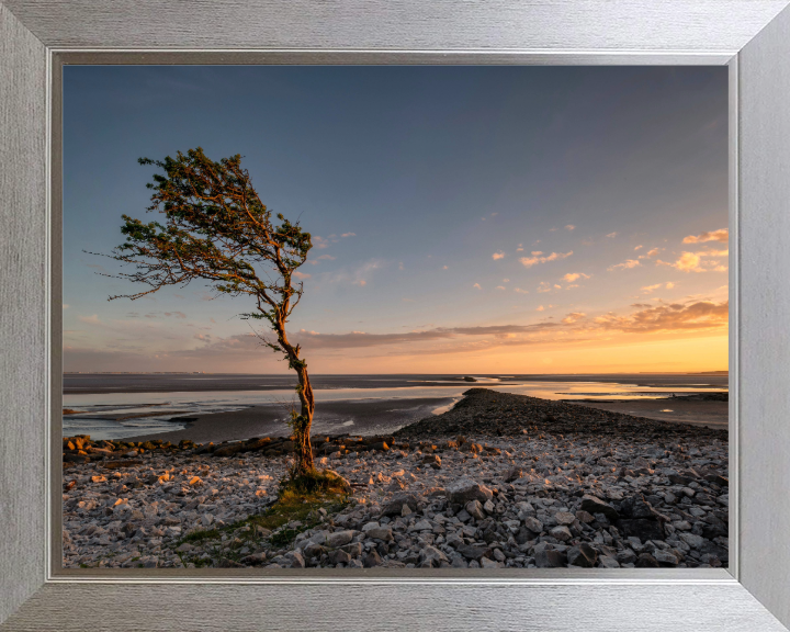 Jenny Browns Point Lancashire at sunset Photo Print - Canvas - Framed Photo Print - Hampshire Prints