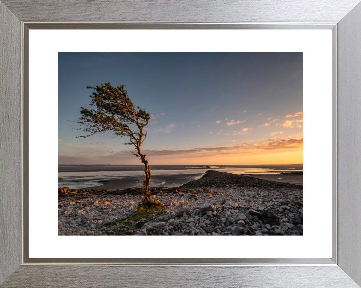 Jenny Browns Point Lancashire at sunset Photo Print - Canvas - Framed Photo Print - Hampshire Prints