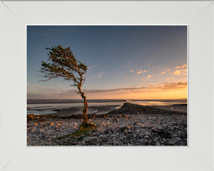 Jenny Browns Point Lancashire at sunset Photo Print - Canvas - Framed Photo Print - Hampshire Prints