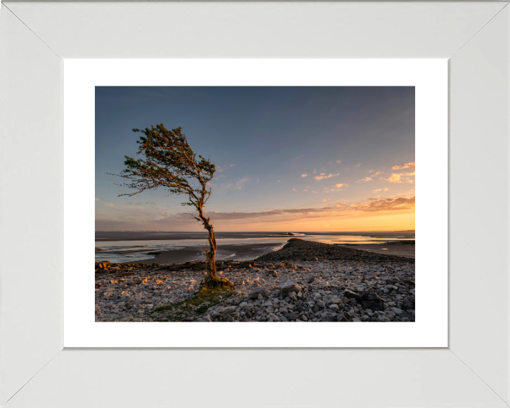 Jenny Browns Point Lancashire at sunset Photo Print - Canvas - Framed Photo Print - Hampshire Prints